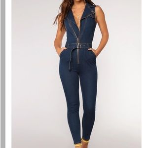Jean jumpsuit